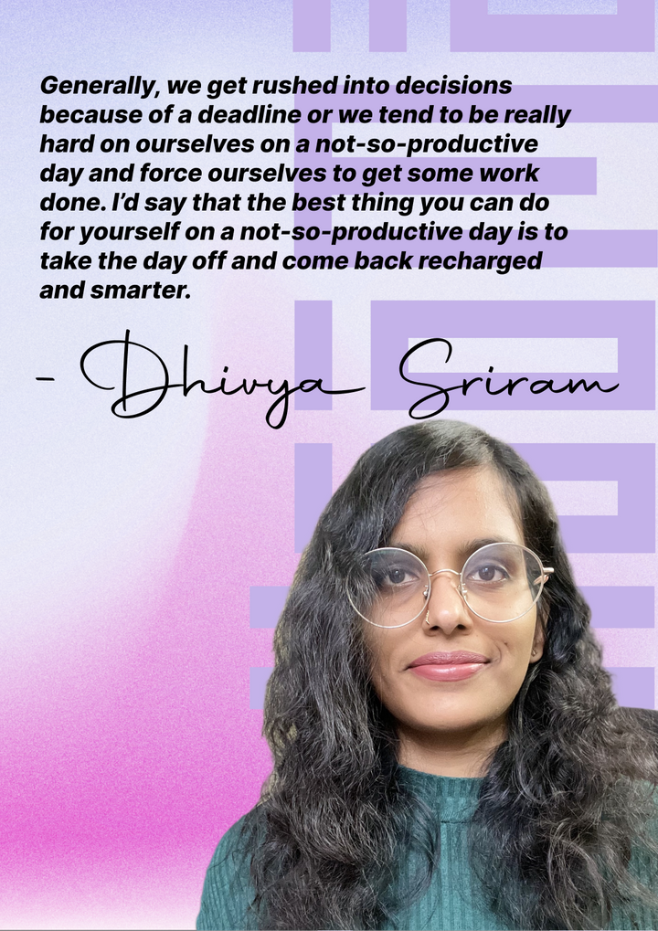Dhivya Sriram - Senior Product Manager @Observe.AI, ex- @Freshworks