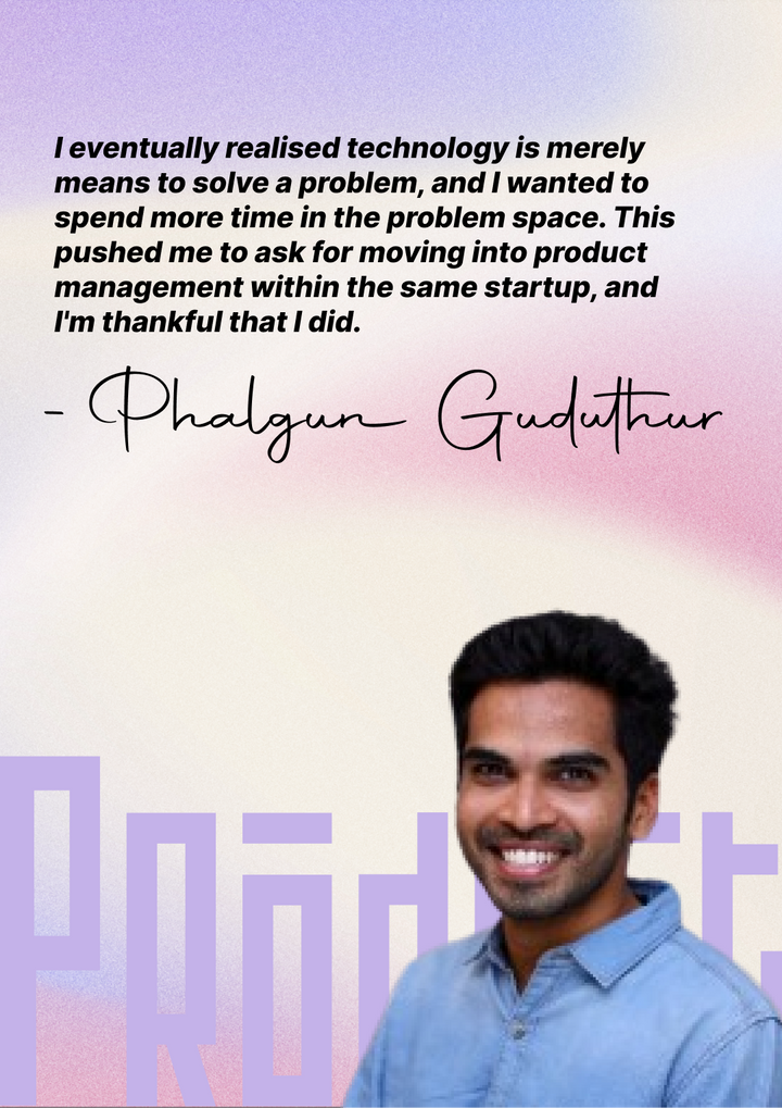 Phalgun Guduthur- Head of Product @Phyllo, ex- @Setu, @Signeasy